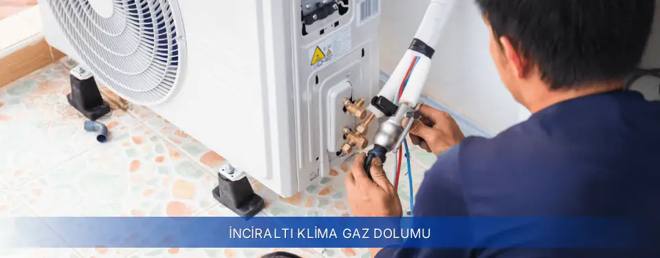 İnciraltı İlçemi Baymak Klima Gaz Dolumu